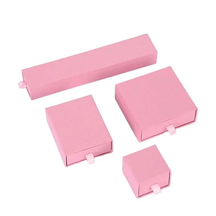 
Custom Pure Color Drawer Type Paper Gift Packaging Box Small gift box 