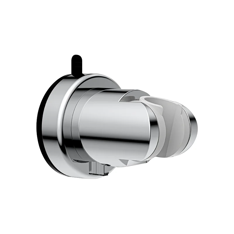 HSPJ-14 Factory bathroom accessories chrome wall mounted adhesive shower head holder adjustable handheld shower holder hook
