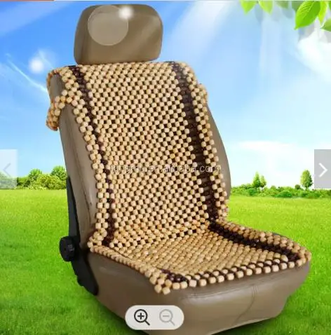 Cooling wooden beads car seat cover universal hot selling front seat cushion for car