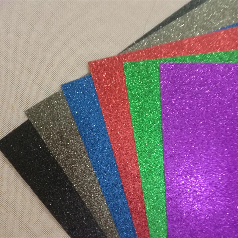 300gsm 12*12 Inch Amazon Cardstock Printing Film Laminated Glitter Paper