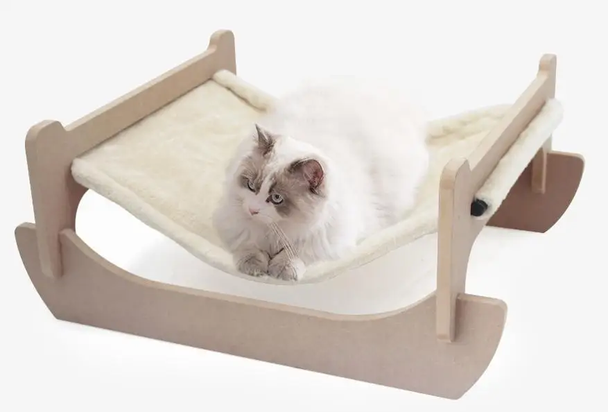 All Seasons Removable Cat Hammock Pet Cots for Small Animals Square Hanging Cat Sofa Sleeping bed