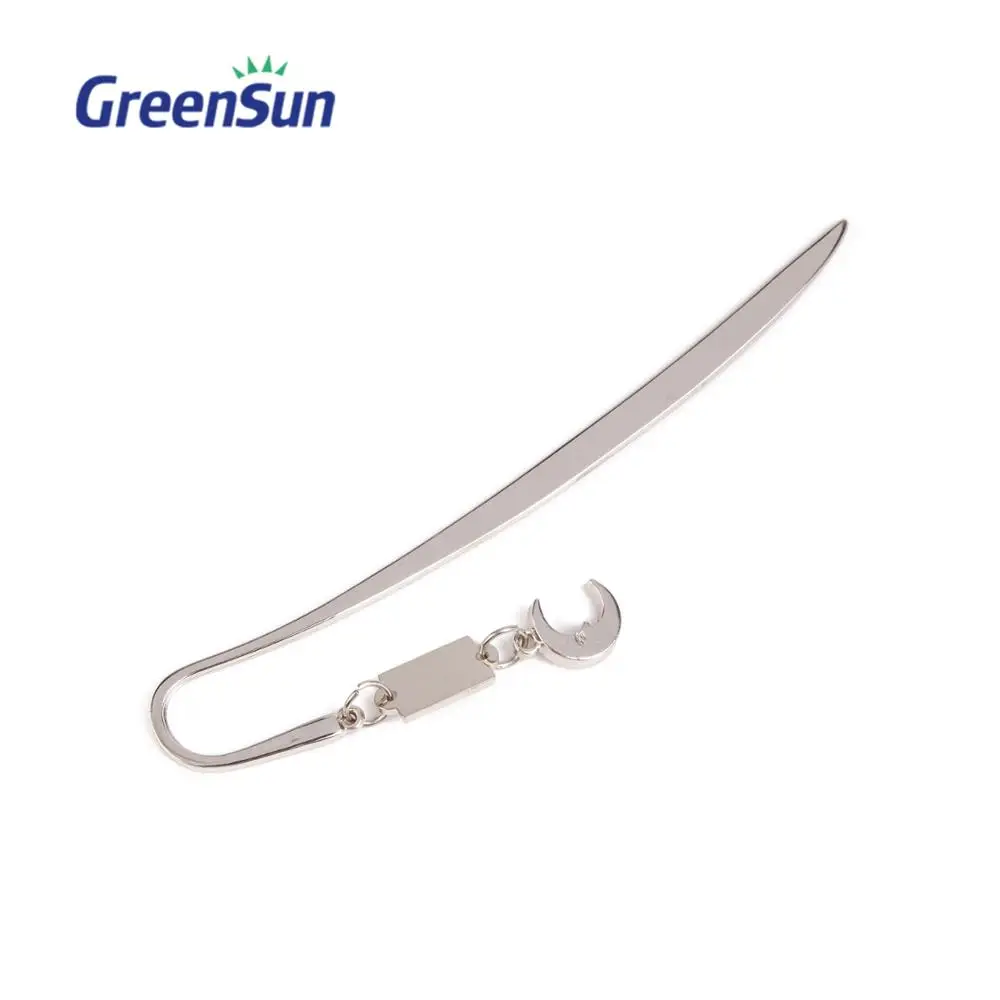 Wholesale Decorative Custom Logo Silver Plated Promotional Blank Buy Die Cast Bookmarks