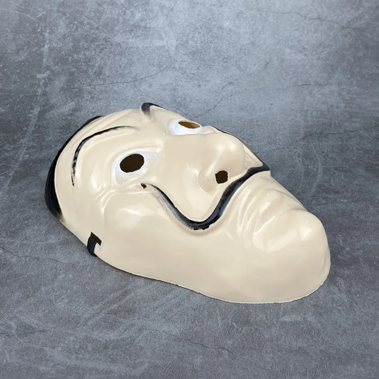 2022 wholesal money heist mask Spaihalloween decorations la casa de papel hood case money heist moface mask Party Party supplies