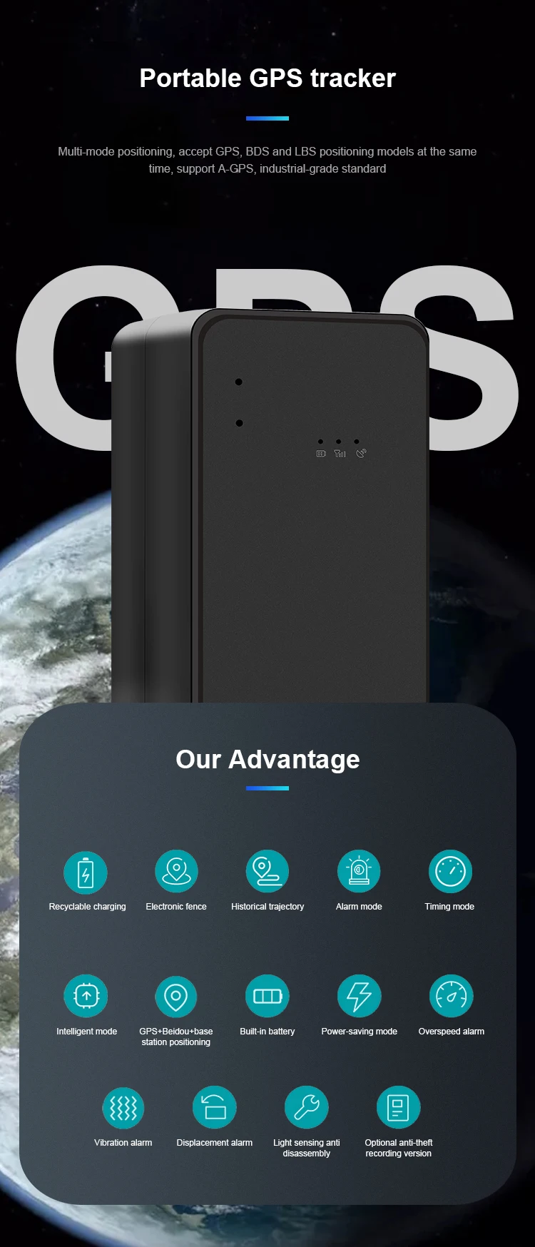 Portable mini obd gps car tracker with microphone obd ii gps tracker 4g gps tracker for car obd with intelligent mode