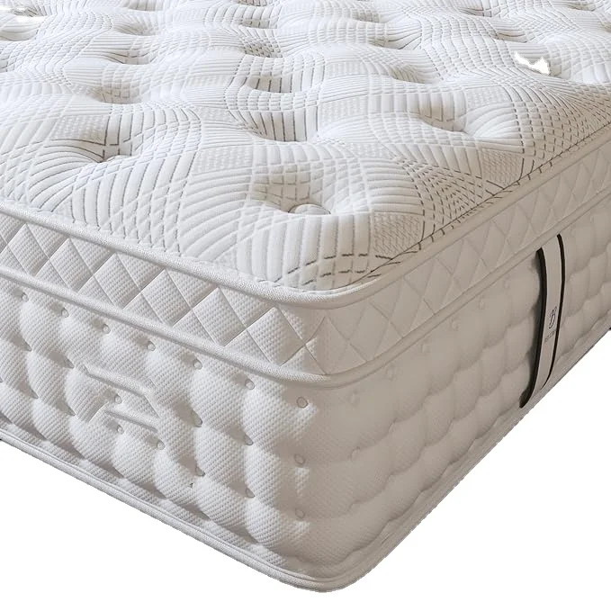 Deep Sleep Firm Mattress Extra Lumbar Support - Pain-Relief - Memory Foam Hybrid Euro Top Luxury Mattress