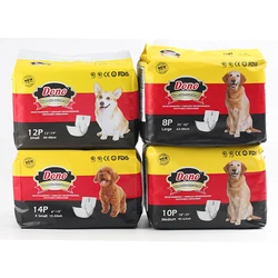 Dono disposable pet diaper leak proof high absorption male