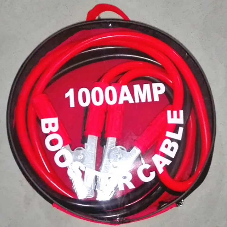 Factory direct sale 1000A PVC insulated battery with insulation protection and easy to carry