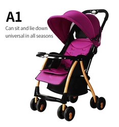 Luxurious Pushchair Factory With High Quality Child Baby Prams Stroller Folding Customized Stroller Baobaohao Baby Stroller