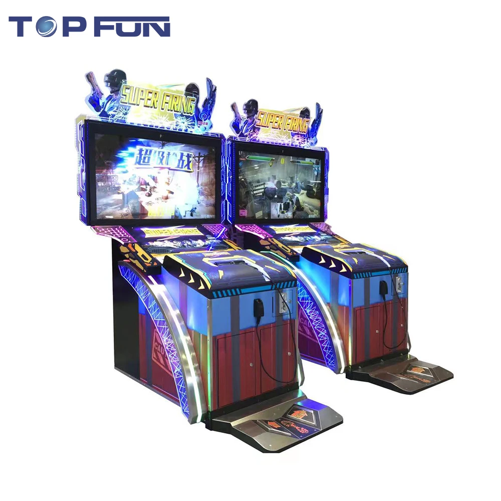 Indoor Amusement Coin Operated Simulator Game Machine Electronic Gun Shooting Arcade Machine
