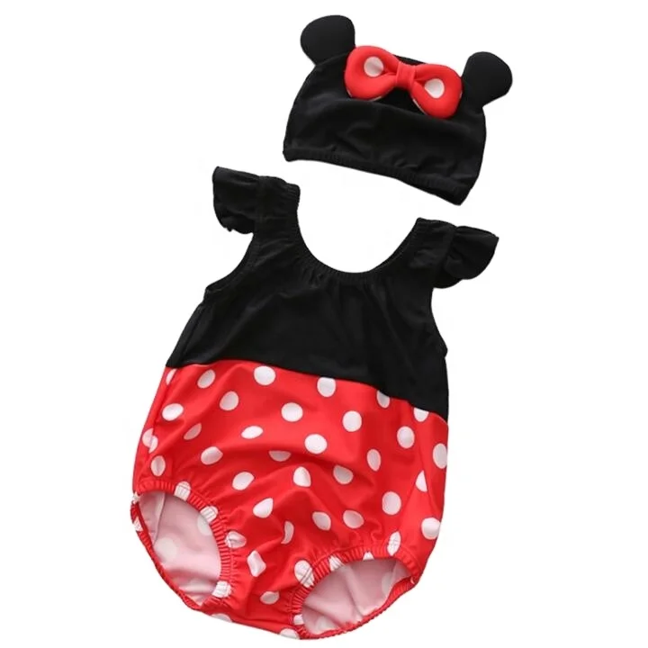 Kids dresses swimsuits toddler custom logo  girls swimwear