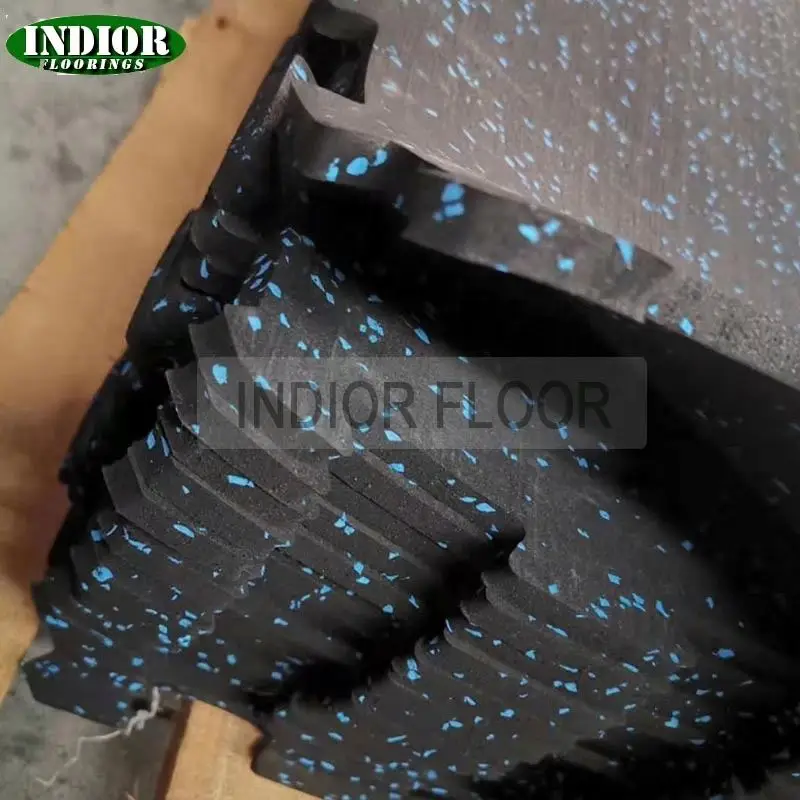 Best price Anti-Fatigue Cross training Rubber Flooring Tiles Rubber Gym Flooring for Gym