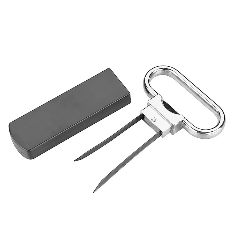 Y2092 High quality 2 In 1 Professional Two Prong Cork Puller Extractor Wine Bottle Opener