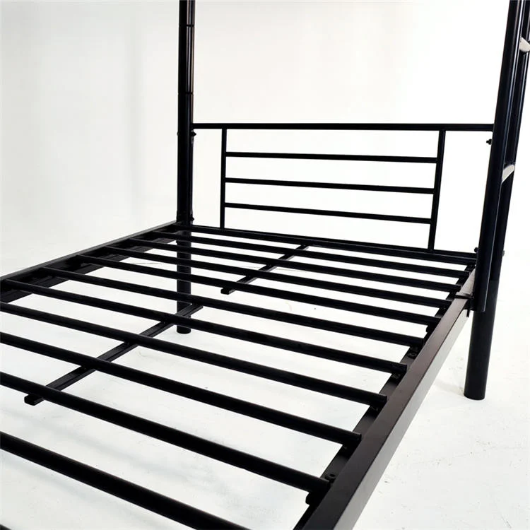 JSC-40 Hot sell metal bunk bed frame double bed for adults worker twin metal frame for boys used bunk beds for sale
