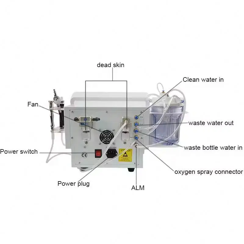 Hidrofacial Profesional Acidos Para Ocho En Uno Equo 9 1 Hydra Machine For Facial Cold Plasma Booster Pen Spare Parts