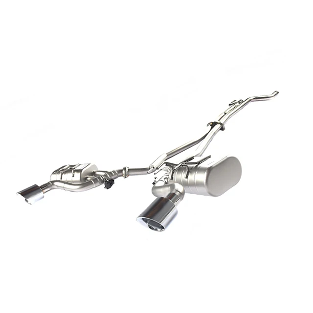 High Performance Titanium Exhaust Catback System For Ferrari 488