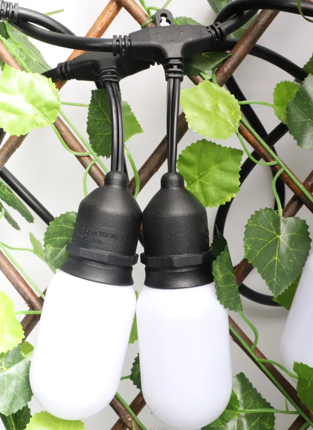 Водонепроницаемое декоративное освещение, В переменного тока, рождественские светодиодные лампочки с эффектом пламени, светодиодная гирлянда с мерцающим пламенем