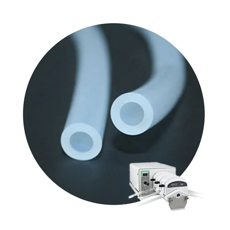 
Flexible Silicone Rubber Water Air Tubing Hose Pipe Tube Translucent for Peristaltic Pump Transfer 