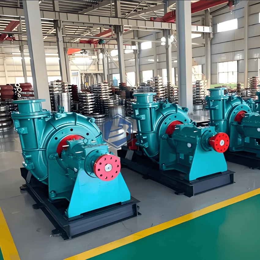 Abrasive Corrosive Horizontal Cap Sealing Mining Mud Tailings Pump