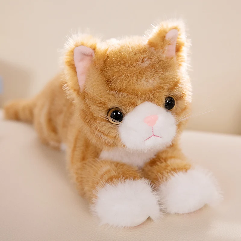 Various types of  low price cute simulation animal 53cm cat plush toy for children