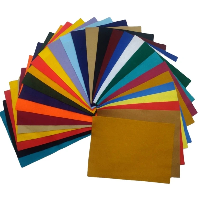 Высококачественный и по низкой цене, 100% акриловое волокно, 140 г/кв. М, толщиной 1,4 мм, вязаный войлок, Ширина 22*30 см, акриловый вязаный войлок