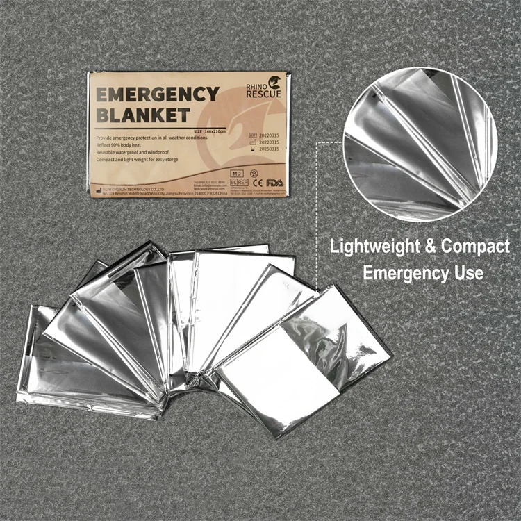 RHINO RESCUE 8PCS Individual Bleeding Control Kit, IFAK Trauma Kit, First Aid Refill Kit