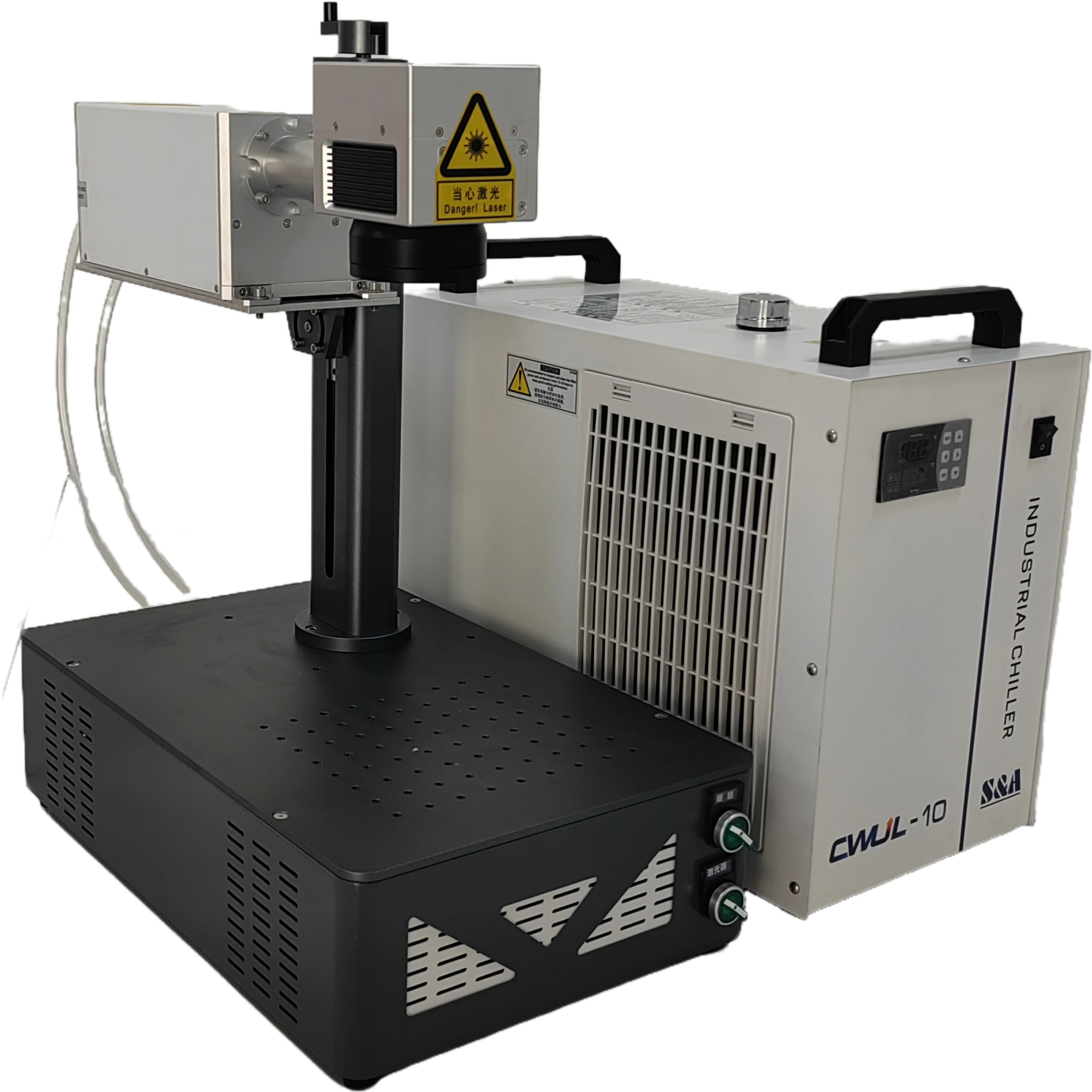 Hot Sale 5W 10W 15W UV Laser Marker Portable Split Water Chiller Style Marking Glass/Plastic/ABS Supports AI Format Pump Core