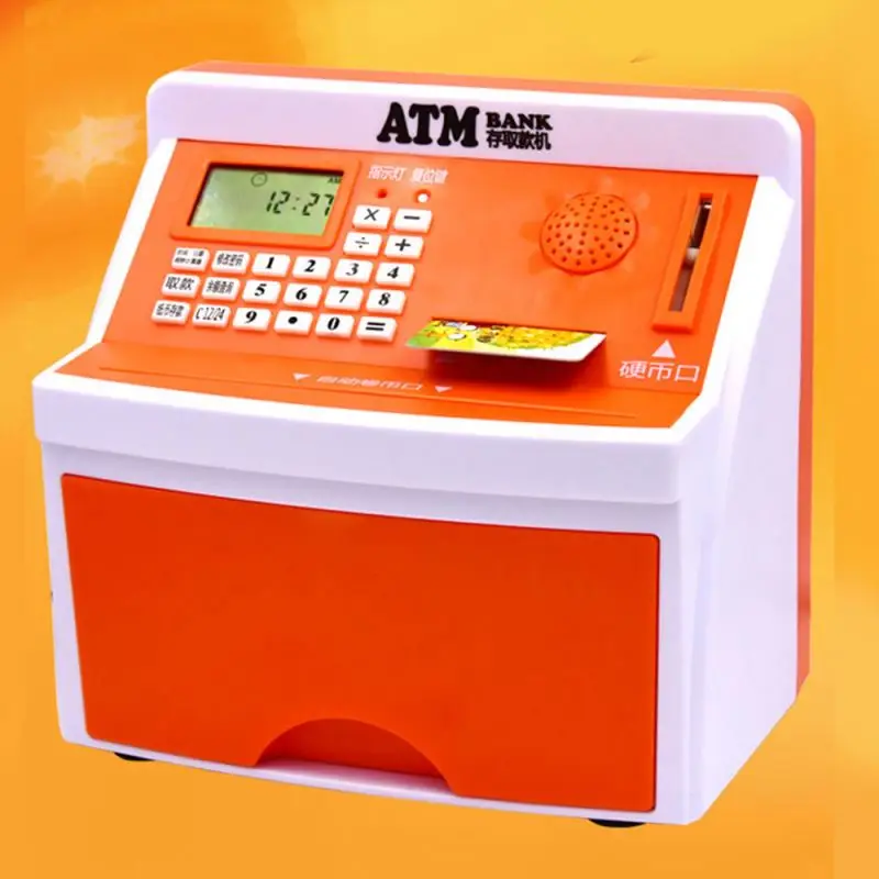 Детская копилка для монет креативная однотонная Копилка большой емкости/