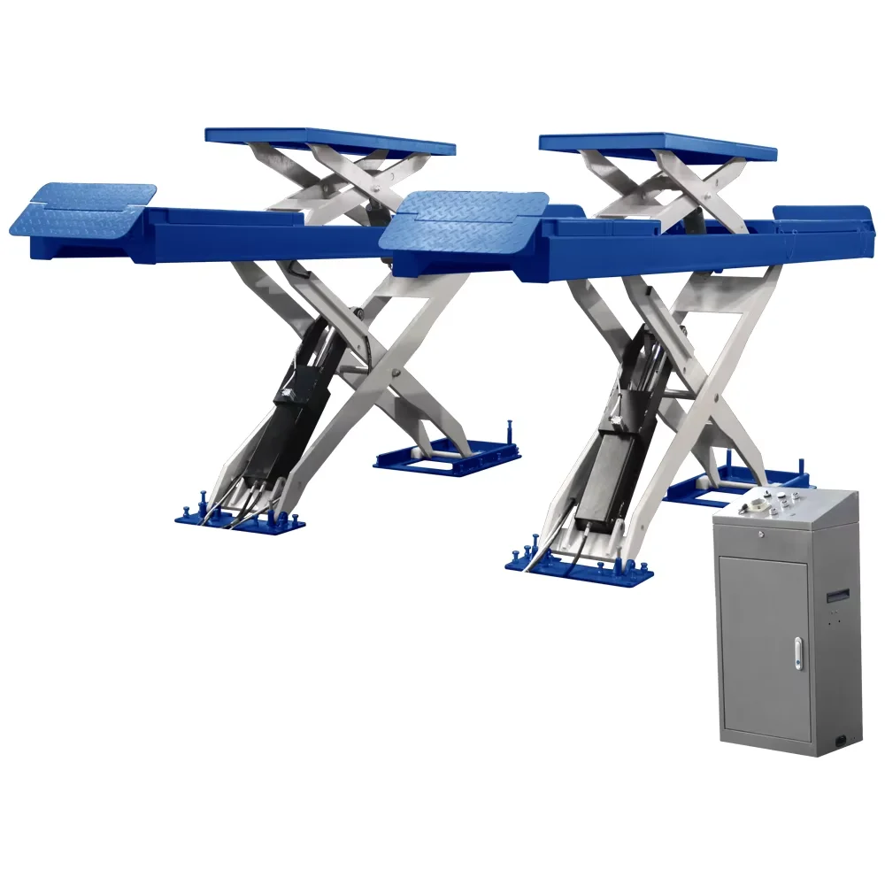 HXL6945W, 4500 кг, bas-profil Elevatrice a Ciseaux Grande Roue Alignement Elevatrice a ciseaux dans le Sol