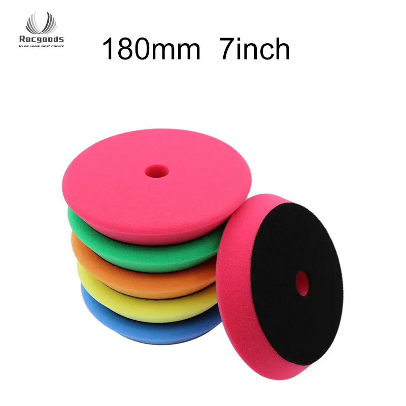 purple green white yellow circular machine automotive steel wool dry polishing buffing pads car polisher