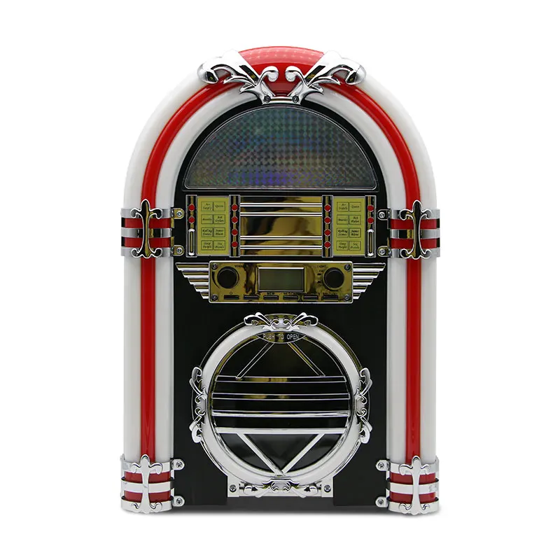 multifunctional wurlitzer Standing Digital w/built in speaker FM radio CD player and  retro jukebox machine