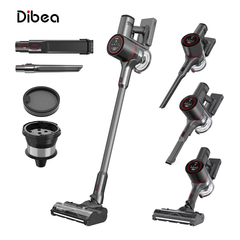 30kpa Strong Suction Home Electric Floor Cyclone Rechargeable Battery Stick Upright Wireless Cordless Handheld Vacuum Cleaner