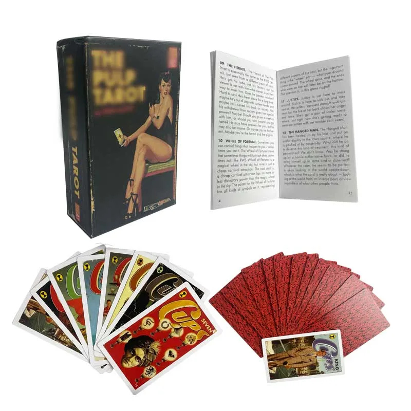 Wholesale Classic Rider Waite Original Tarot Cards Set with guidebook and bag