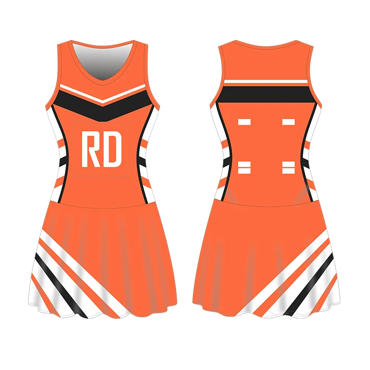 Full Sublimation Netball Dress Cheap Girls Netball Uniforms