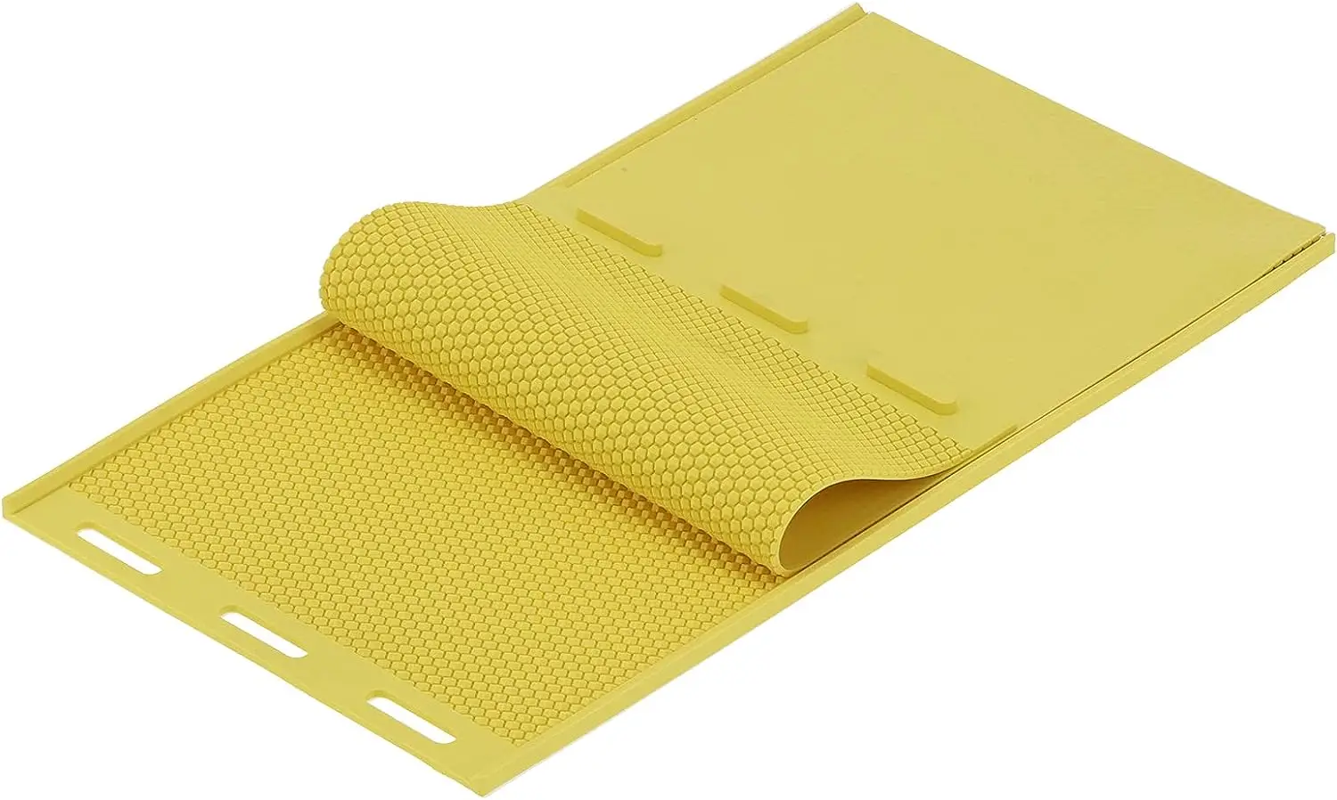 Beekeeping Beeswax Foundation Press Silicone Flexible Beehive Foundation Sheets Comb Mold