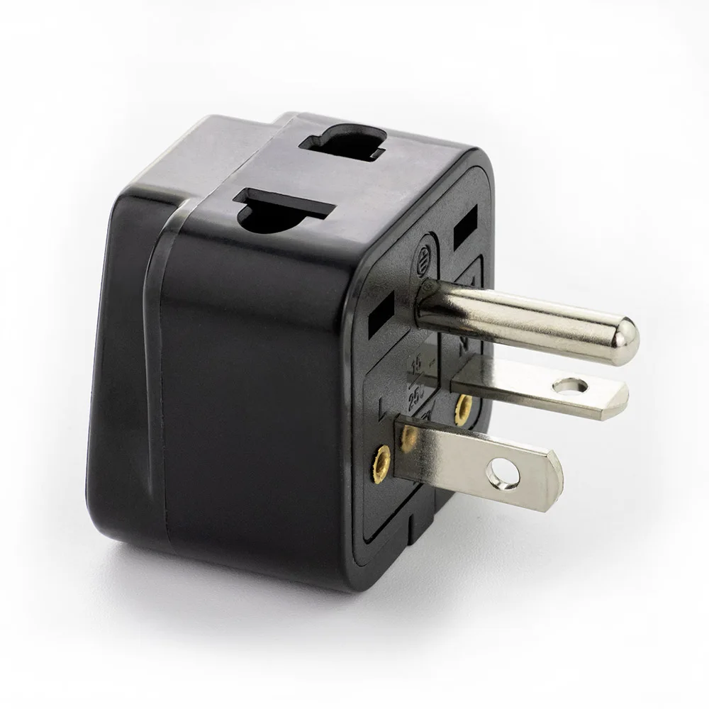 Universal US Plug adaptor Socket Travel Adapter USA Converter Electric Plug Adapter EU UK AU IT converter plug to USA