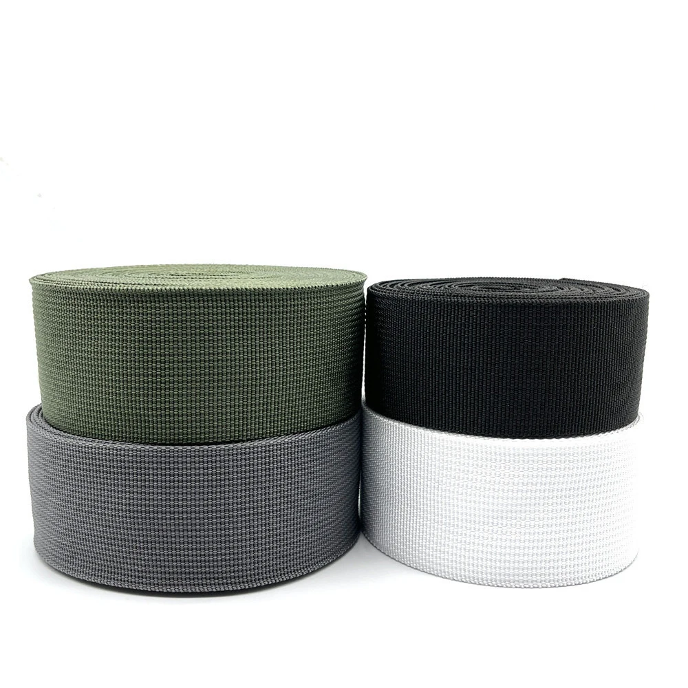 3.8 CM woven belt bag backpack woven belt handbag with PP polypropylene fiber