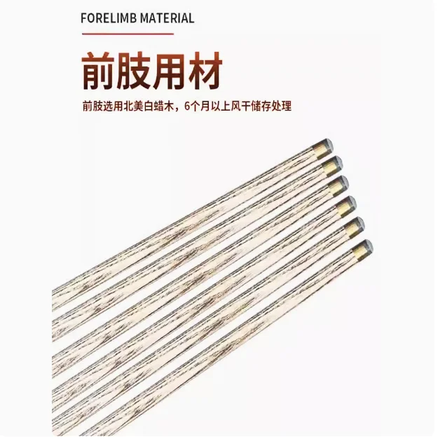 Factory Wholesale 1 Piece Snooker Cue Kit with Telescopic Extension 3/4 Jointed Snooker Cue 9.8mm Tip Ash Shaft