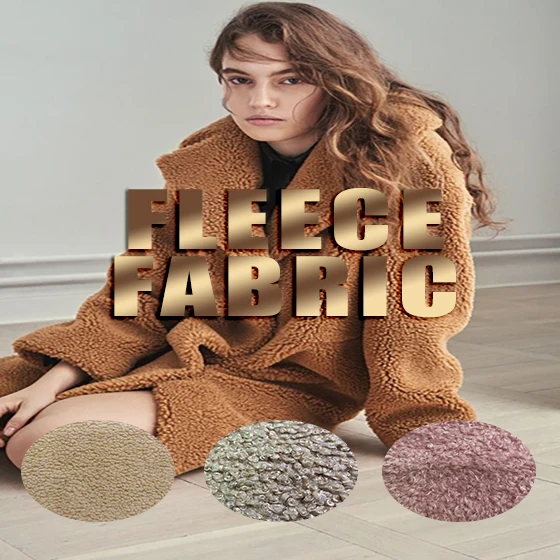 2022Best Quality Wholesale Super Soft Cheap Wool Polar Sherpa Boucle Fleece Fabric For Coat