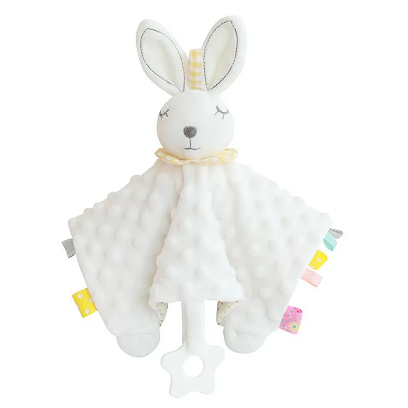 Baby Comforter Blanket Soft Plush Newborn Sleeping Dolls Kids Fashion Sleep Toy Soother Appease Towel Bibs