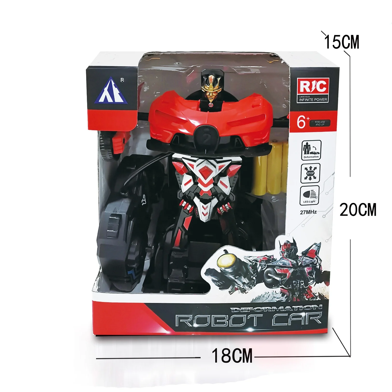 Jimei hot selling radio control transformers toys power motor easy to play cheap realistic rc car transformer for kids