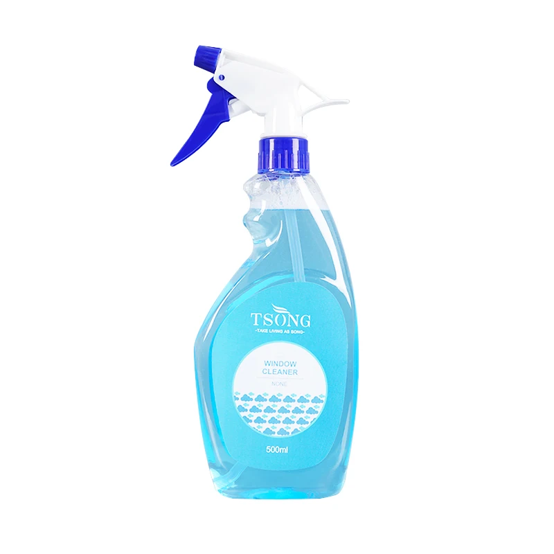 Tsong 500ml Glass Window Spray Liquid Glass Cleaner