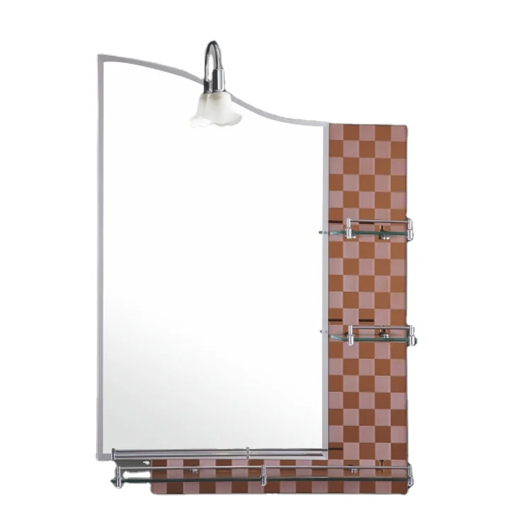 China Mirror Factory Bathroom Mirror With Shelf For Sale