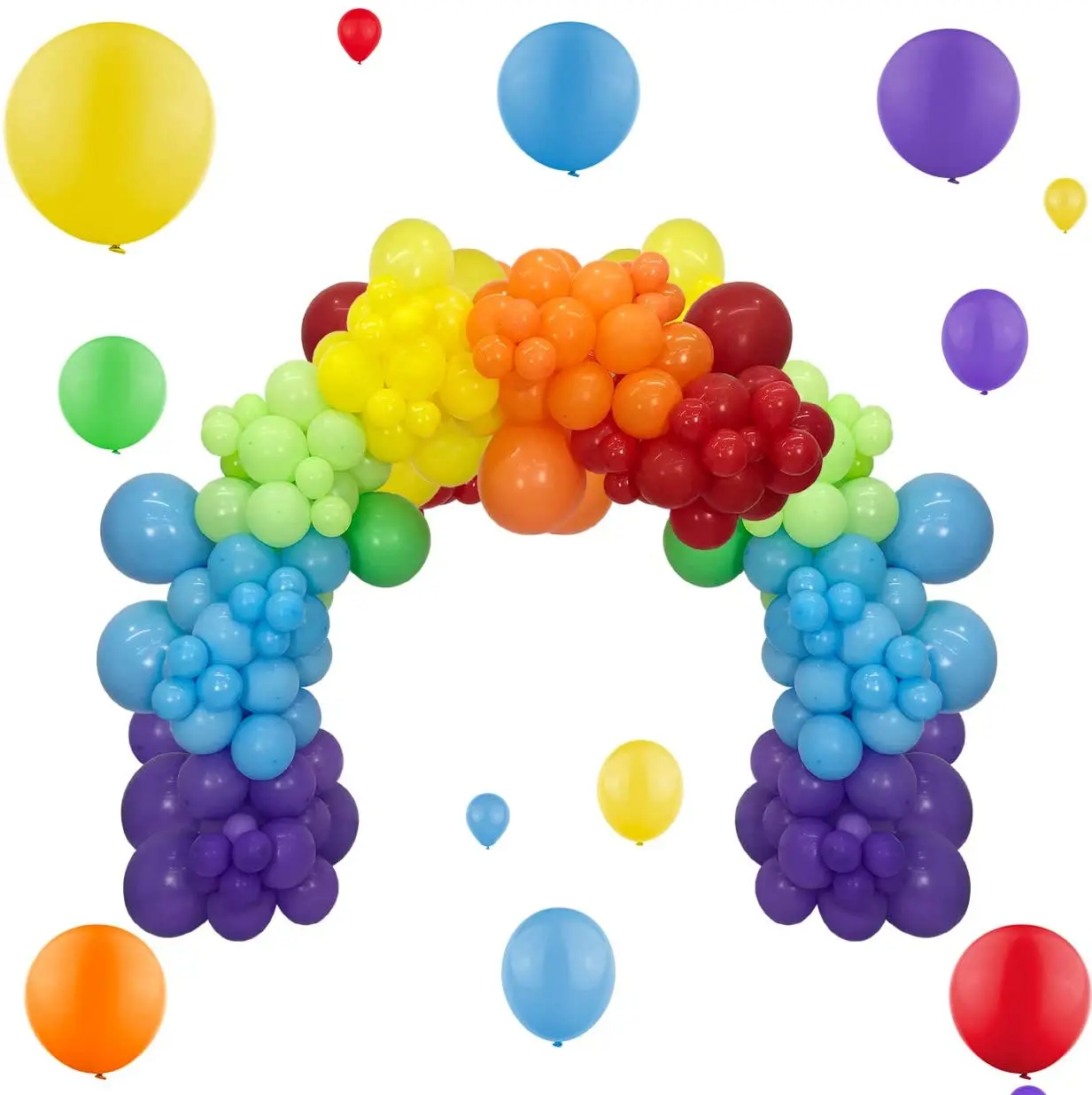 12 inch 50pcs matt color latex balloon birthday party decor balloon garland set kids party supplies wedding event decoration