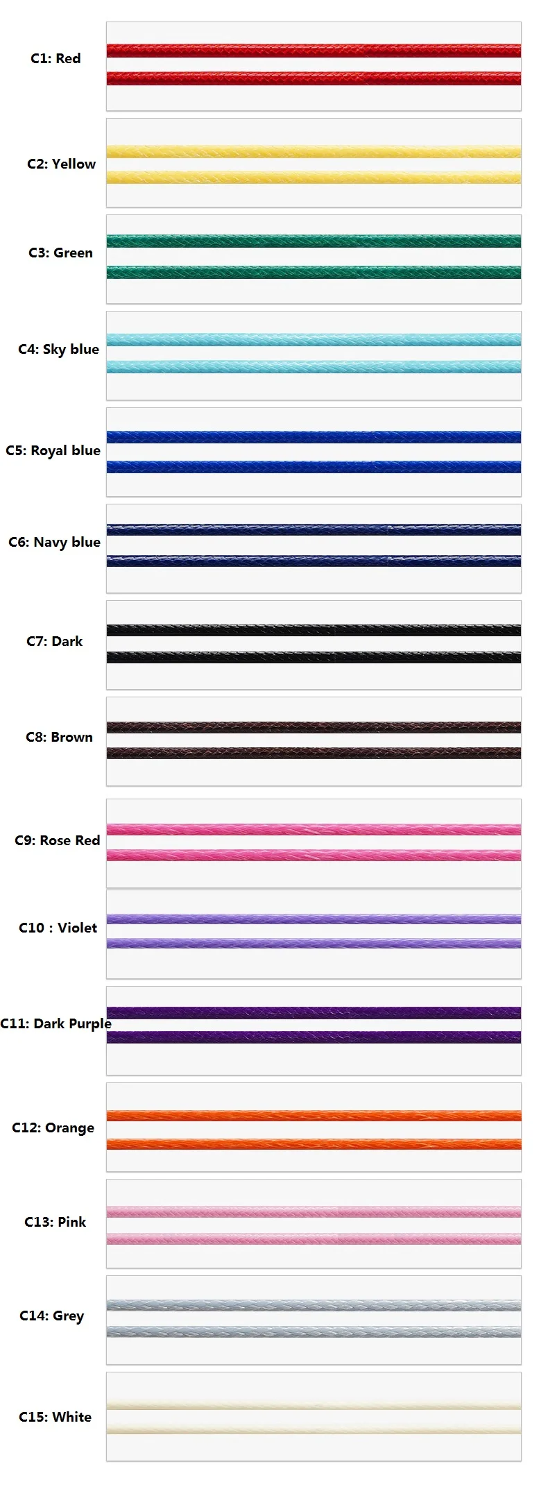 Colorful Wax Rope Glasses Strap Sunglasses Lanyard Eyeglasses Cord Eyewear Retainer Accessories Glasses Chain