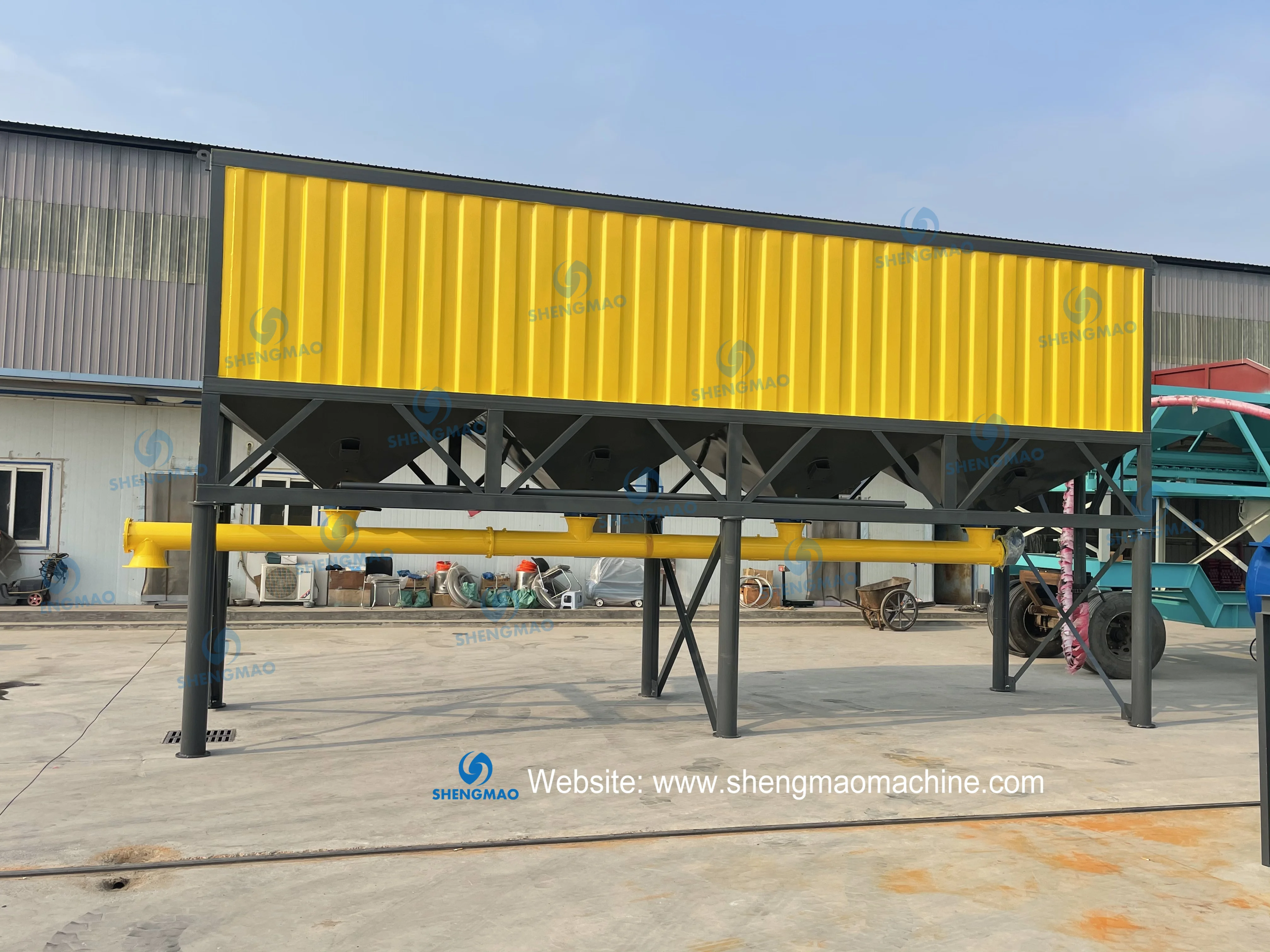 Professional Manufacturer 50 Ton Steel Concrete Storage Silo