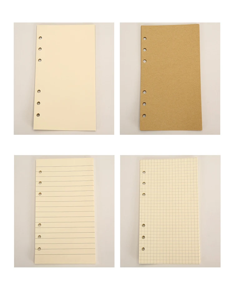 Custom Logo Retro Blank Writing Notepad Tie The Rope PU leather Soft Cover Notebook