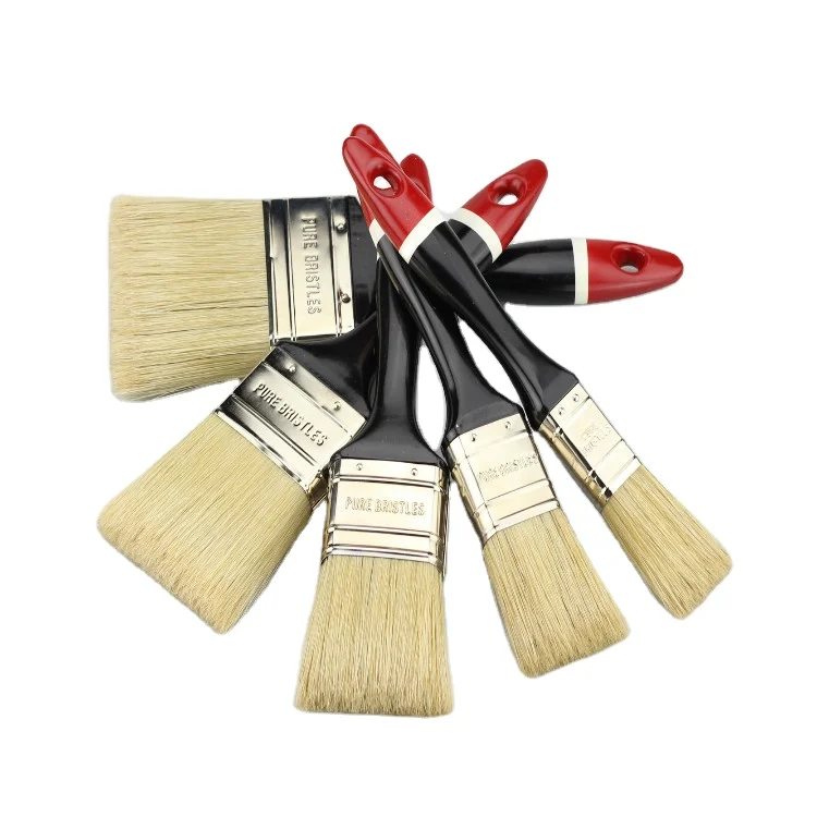1inch 2inch 3inch 4inch Lower Price Disposable Professional Bristle Paint Brush Set for painting wall fence furniture