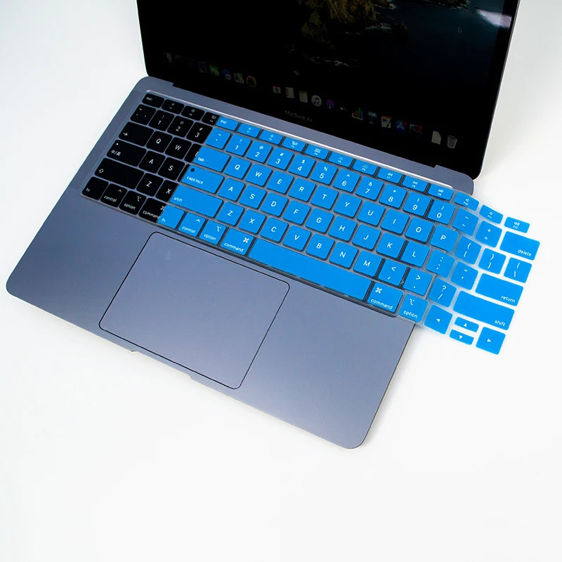  Горячая Распродажа протектор клавиатуры ноутбука кожаный чехол для Macbook 12 дюймов с Retina/ Pro 13 без сенсорной панели