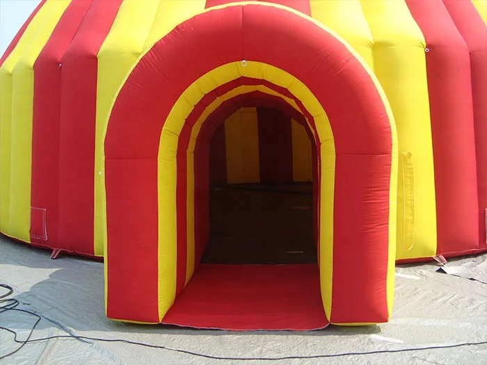 Portable inflatable circus dome tent for any traveling Circus