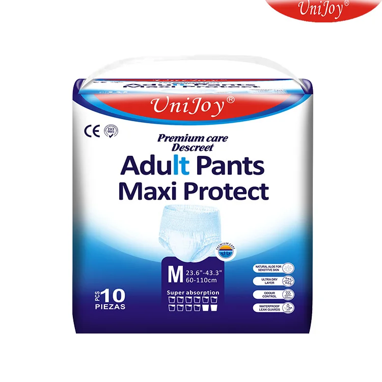 Printed Diaper Underwear wholesale Ultra thick Pant Style for Adult Stock